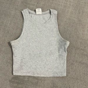 cute grey tank!
